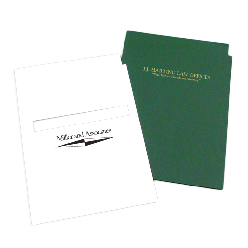 8.75 x 11.75 Folding Top Tab Folders - Image 3